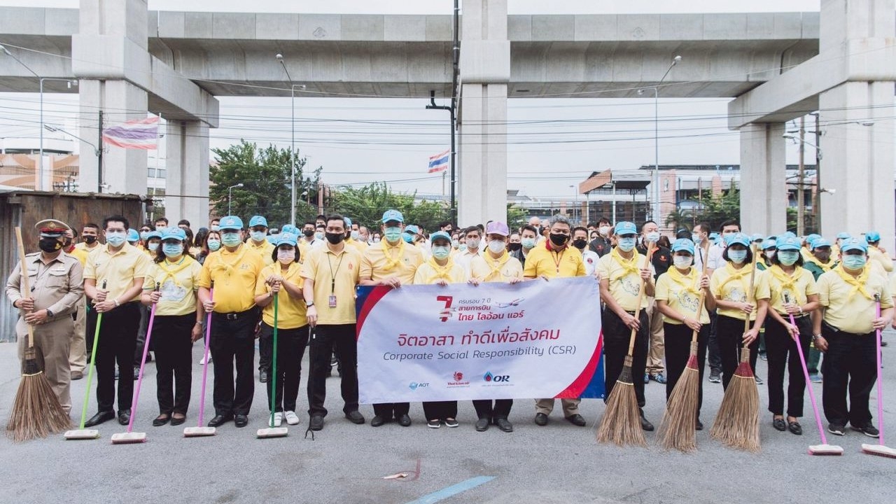 ไทย ไลอ้อน แอร์ จับมือ PTTOR ทำกิจกรรม จิตอาสา ทำดีเพื่อสังคม