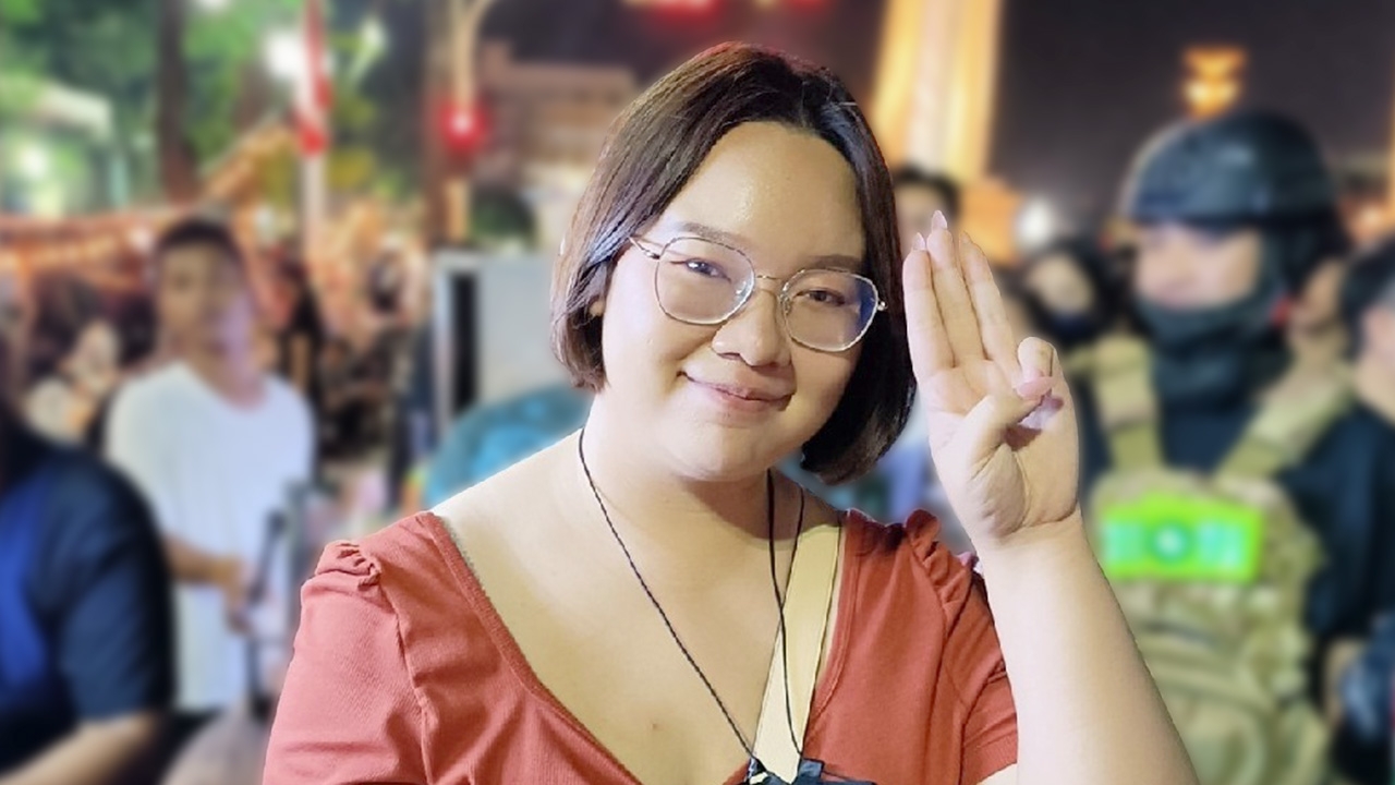 "รุ้ง ปนัสยา" ร่วมชุมนุมกลุ่ม Mob Fest เผยมาให้กำลังใจ ไม่ได้ขึ้นปราศรัย