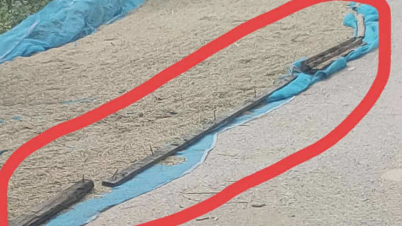 กำนันโวยลั่น หนุ่มโพสต์ภาพ "ตากข้าวบนถนน ตอกตะปูวางทับ" ทำเสียหาย