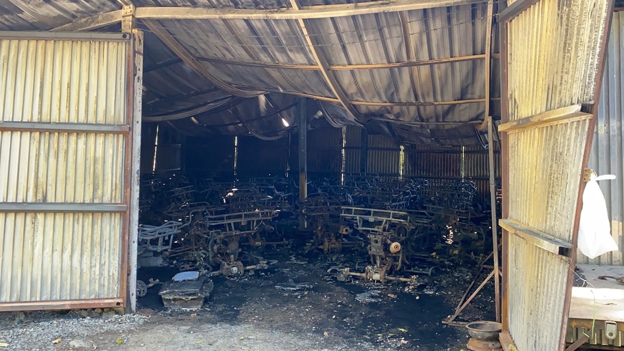 พฐ.นครนายกสอบโกดังรถ ATV ไฟไหม้ เจ้าของลั่นสั่งใหม่ 30 คันเปิดตามปกติ