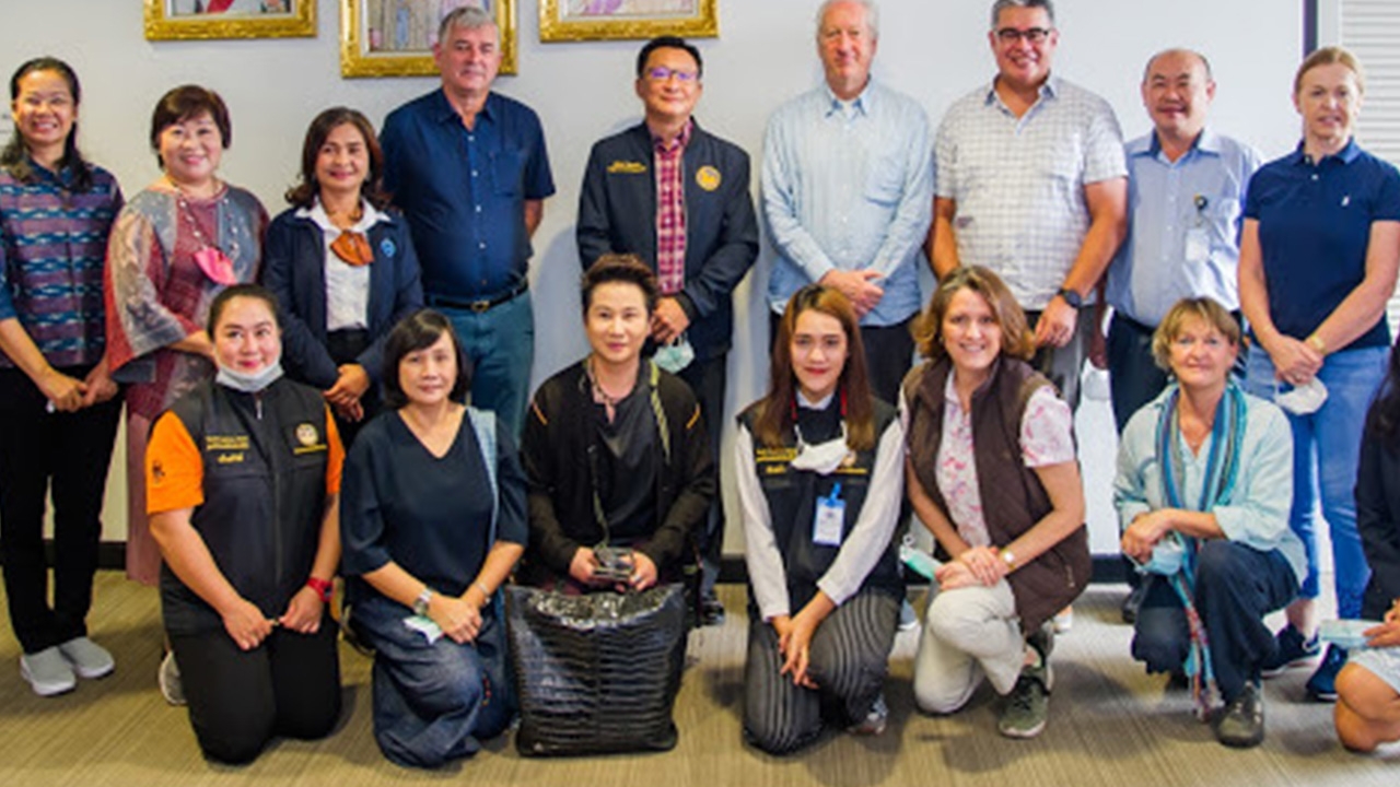 ททท. พาทูตเที่ยวเส้นทางศาสตร์พระราชา อ่างเก็บน้ำซำตมขาว จ.อุดรฯ