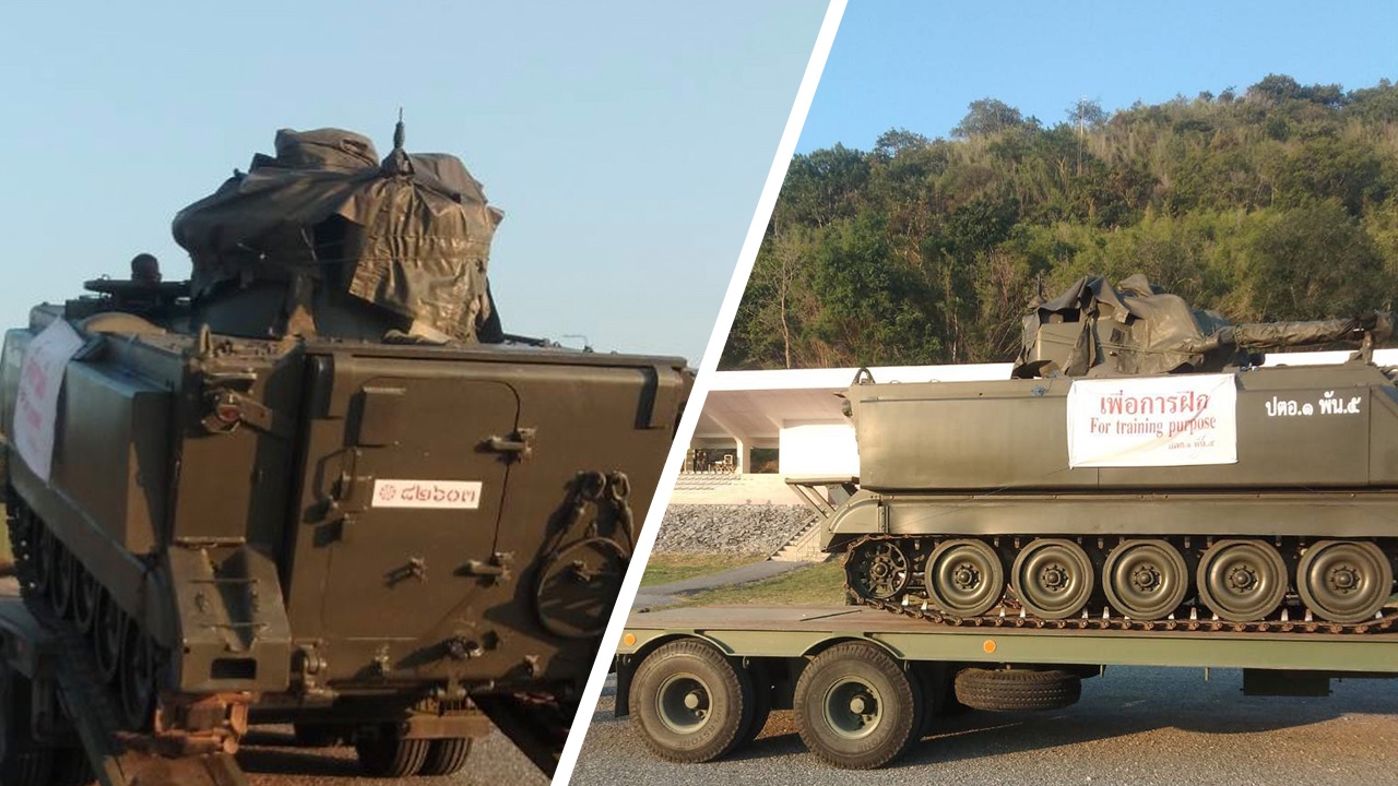 ทบ.แจ้งเคลื่อนย้ายอาวุธ-ยานพาหนะ 11 พ.ย. จากลพบุรี สู่แจ้งวัฒนะ