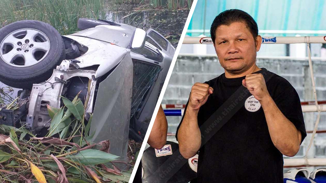 หวิดดับ "เขาค้อ แกแล็คซี่" กับเมีย ขับปิกอัพส่งดีวัว ชนท้ายรถพ่วงตกน้ำ 