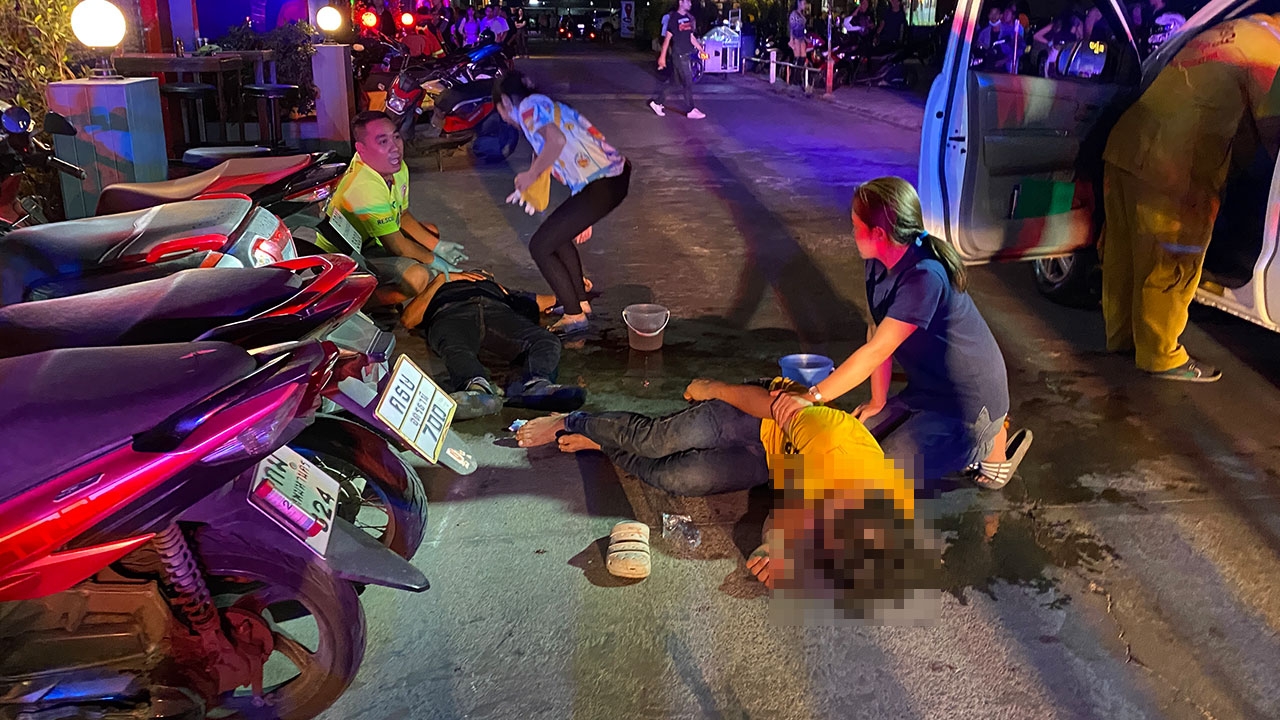 การ์ดผับดัง ย่านบางพลี รุมตื้บ 2 ลูกค้า สลบเหมือดคาหน้าร้าน