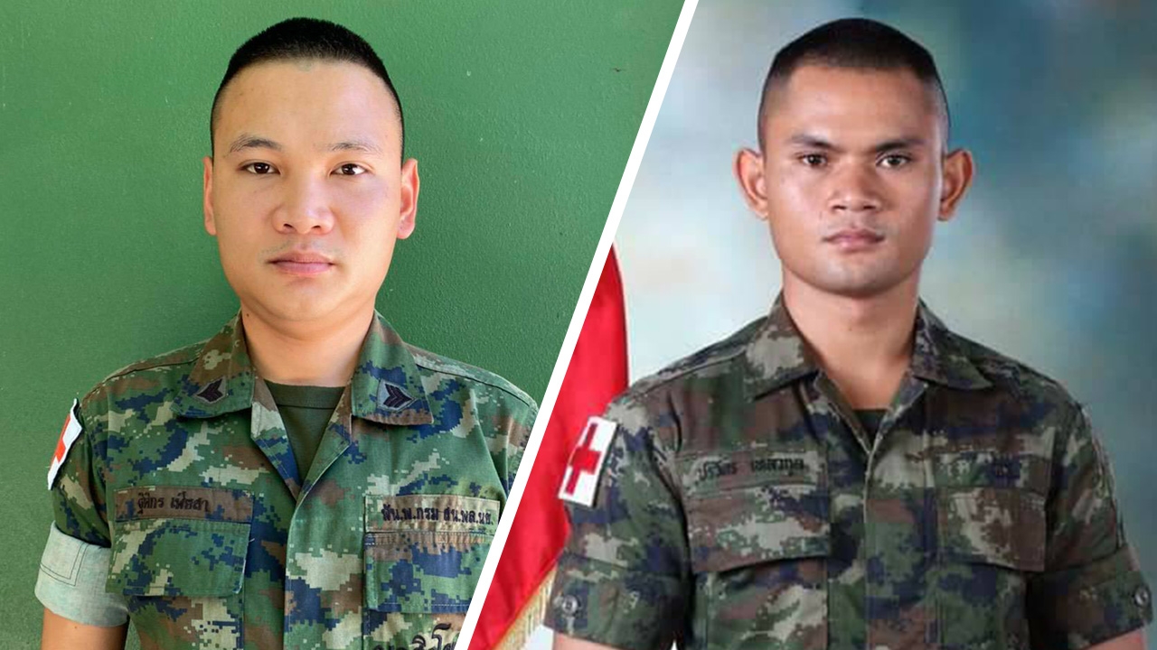 ชื่นชม 2 ทหาร นย. ฮีโร่ ช่วยเด็กเขมรจมน้ำทะเล รอดชีวิต หลังแน่นิ่งแล้ว