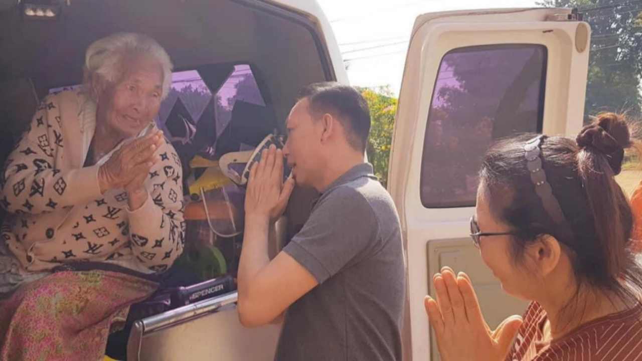 สุดสงสารยายวัย 79 ดั้นด้นมาคนเดียว ตามหาหลาน หวังให้ช่วย