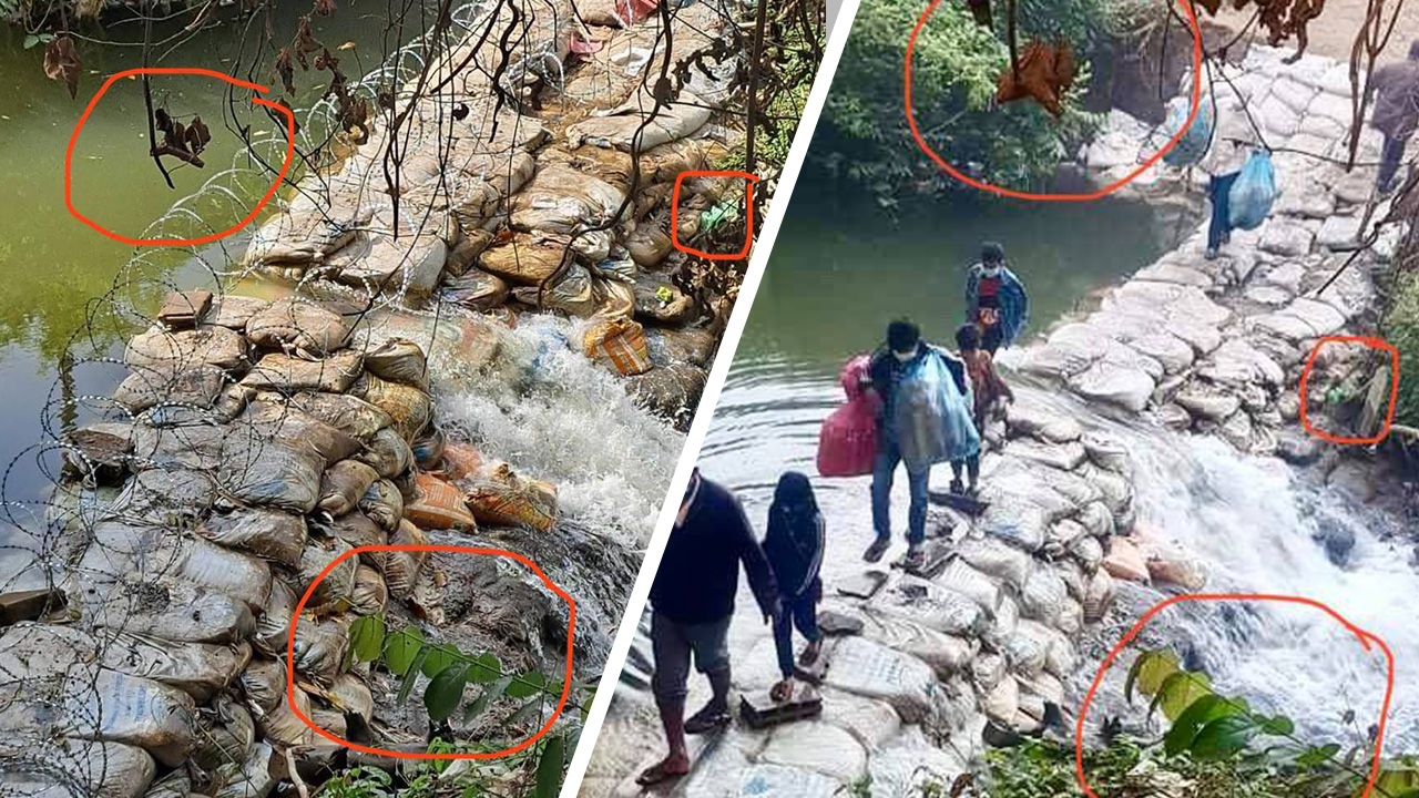 เชื่อใครดี ทหารยันภาพเขมรข้ามคลองของเก่า “หมอแล็บ” โต้เพิ่งถ่ายมาหลัดๆ