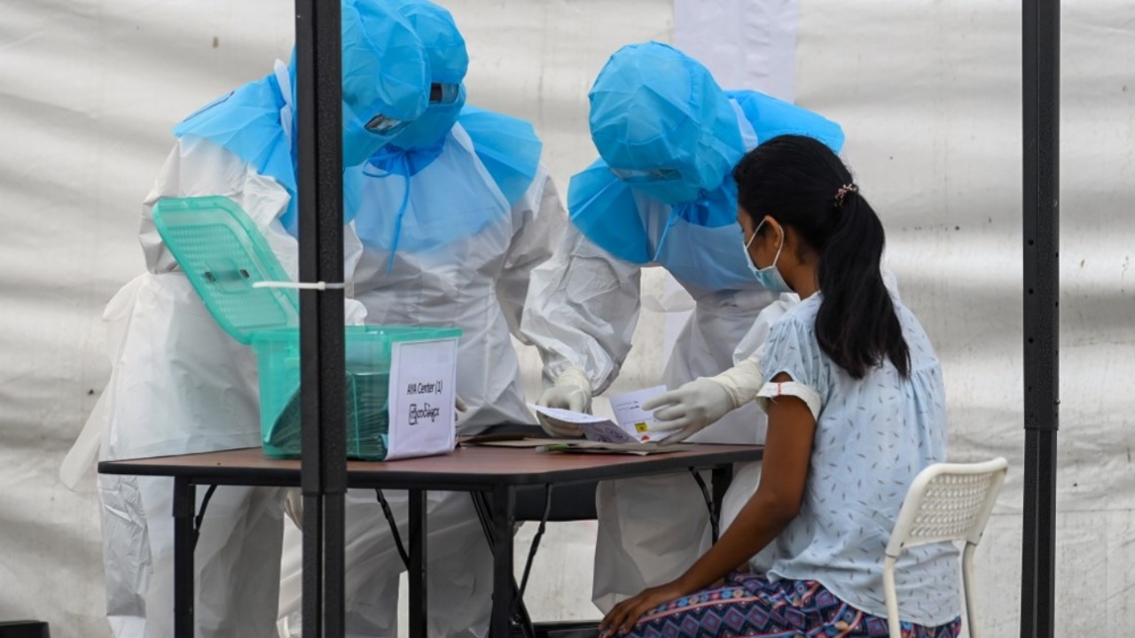 เมียนมาติดเชื้อโควิด-19 พุ่ง ยอดล่าสุดใกล้ถึงแสนราย