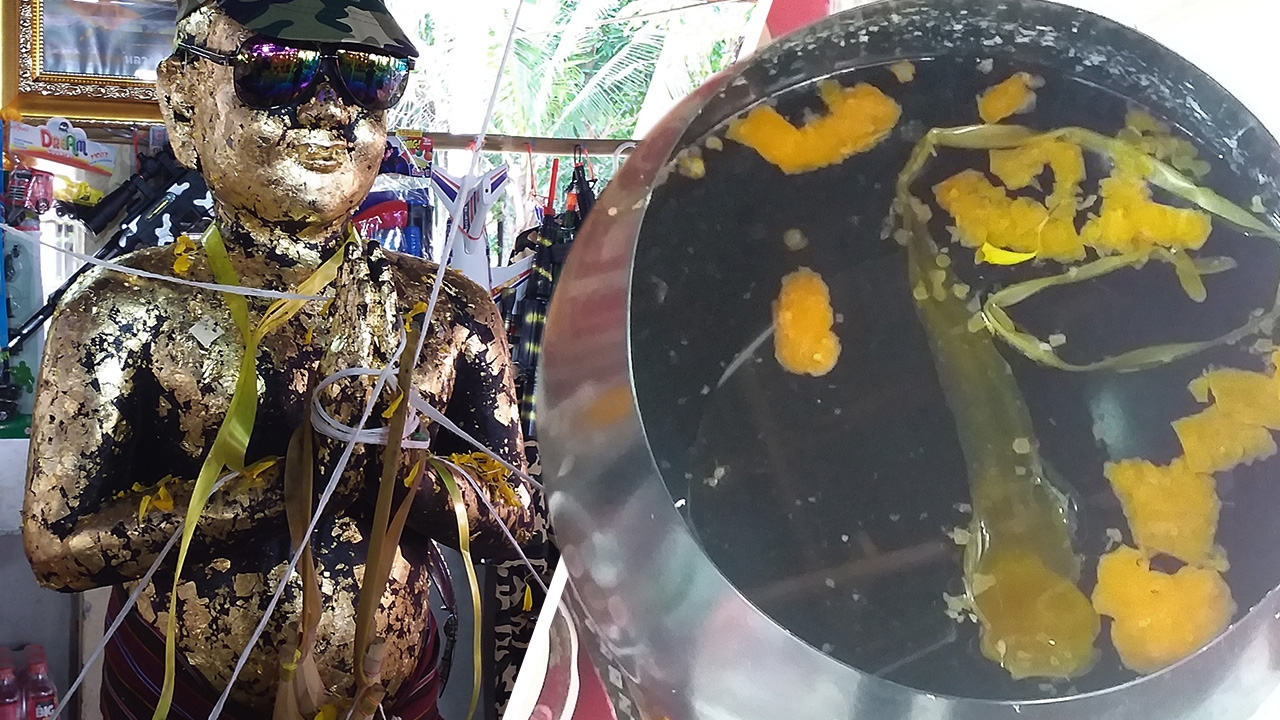 แห่บวงสรวง "ไอ้ไข่" วัดศรีทรงธรรม 5 วัน 5 คืน ได้เลขเด็ด 25, 55