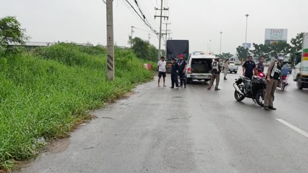 หนุ่มสมุทรสาครวัย16 จยย.ล้มแล้วรถตู้ตามหลังมาชนซ้ำ ลากศพมาไกล 20 กม.