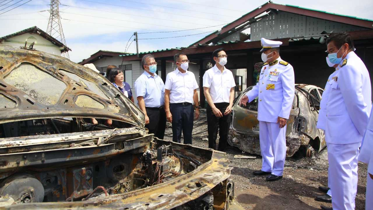พระราชทานถุงยังชีพ ผู้ประสบเหตุท่อก๊าซระเบิด ปตท.เยียวยาศพละ 5 ล้าน 