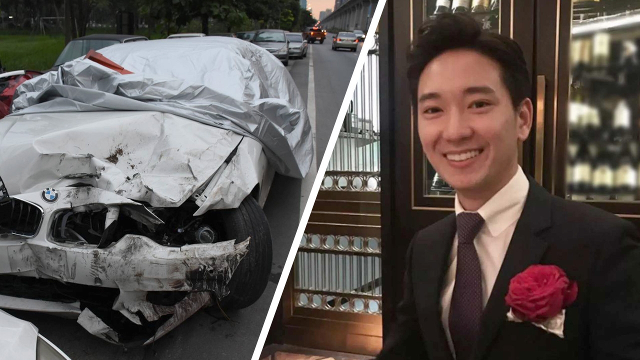 เผยตำรวจหนุ่มไฮโซดัง ซิ่งบีเอ็มชนพ่อค้าลูกชิ้นดับ ติดต่อขอมอบตัว