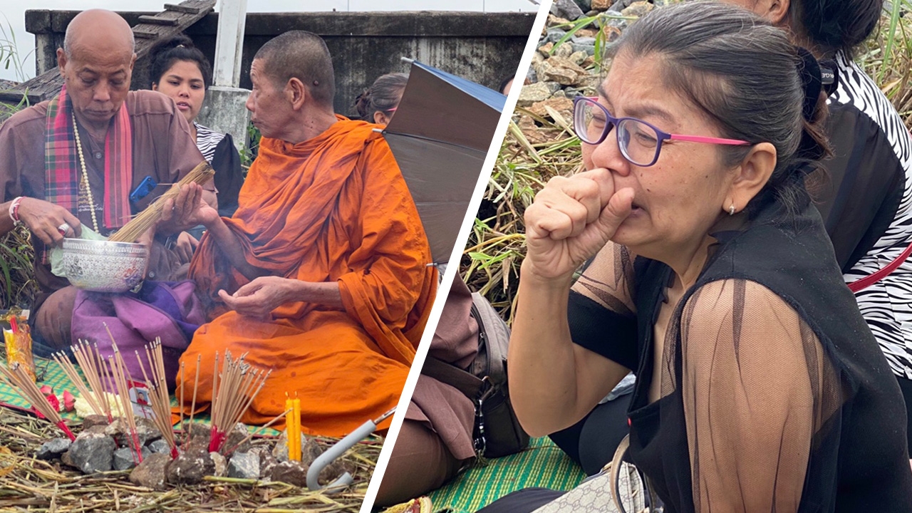 เชิญวิญญาณ "ดีเจ" บัสคณะกฐิน ศิษย์หลวงปู่สื่อสารได้ เหยื่อขอโทษแม่ ไม่ทันบวชให้