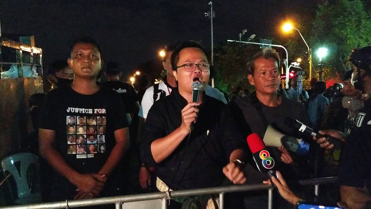 แกนนำสั่งม็อบสลายตัว อ้างรัฐใช้ยาแรง งัด พ.ร.ก.ฉุกเฉิน กระชับพื้นที่