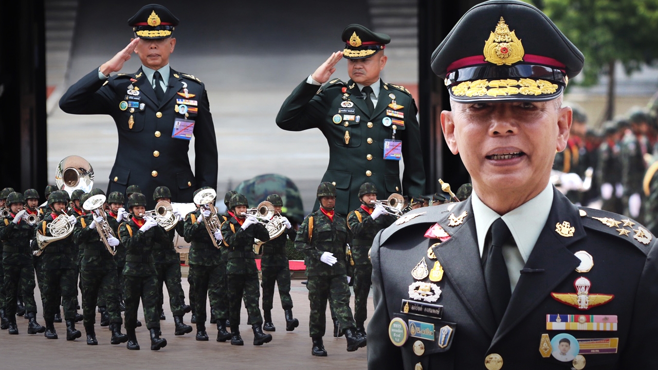 ตรวจแถวทหารยุค "ณรงค์พันธ์ จิตต์แก้วแท้" ลั่นกลองรบ ปกป้องสถาบัน