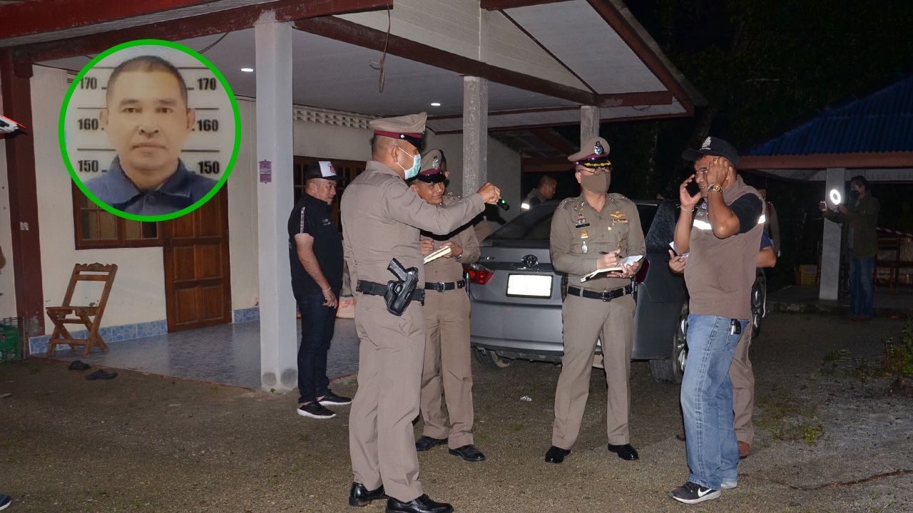 อุกอาจ บุกซัดลูกซอง ดับตำรวจ ปทส. ตายคาบ้าน มุ่ง 2 ปมหัก เร่งล่ามือปืน