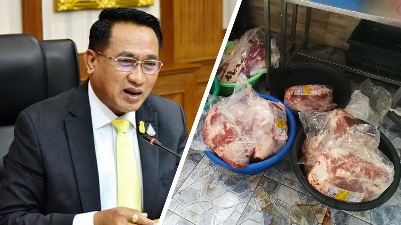 กรมปศุสัตว์-ตร. จับเนื้อโคเถื่อน ส่งขายร้านชาบู ออนไลน์ แจงผิด 3 ข้อหา
