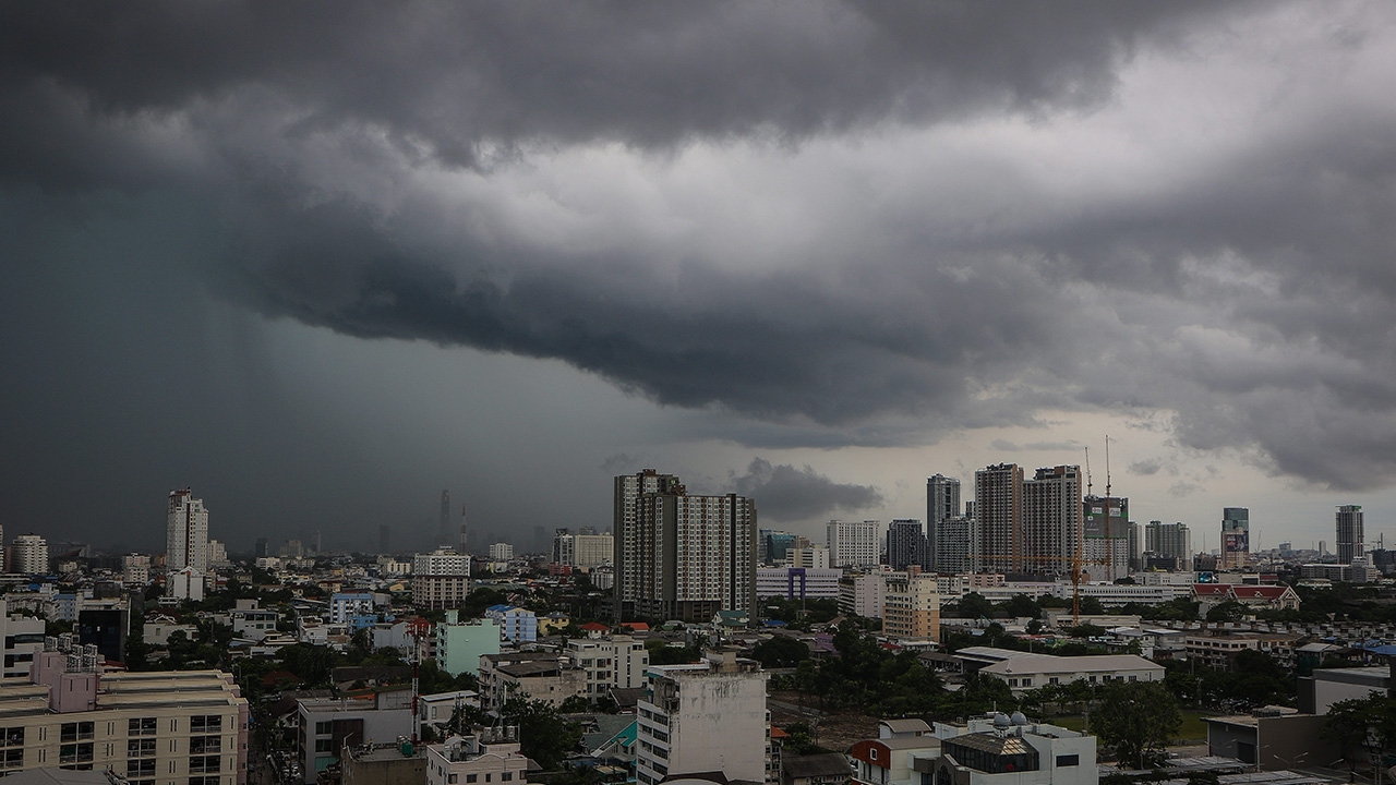 สภาพอากาศวันนี้ มรสุมทำไทยมีฝนต่อเนื่อง ทุกภาคตกร้อยละ 60 ของพื้นที่