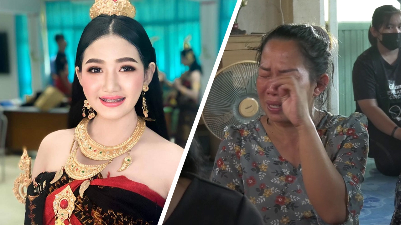 แม่รู้ข่าวใจสลาย ลูกสาววัย 16 ถูกลูกหลงดับ ไม่ทันได้ขึ้นเวทีประกวดนางงาม