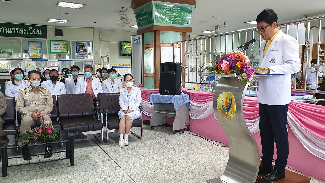 โคราชเปิดโรงพักใน รพ.มหาราชนครราชสีมา ล้อมคอกนักเลงวัยโจ๋ยกพวกตีกัน