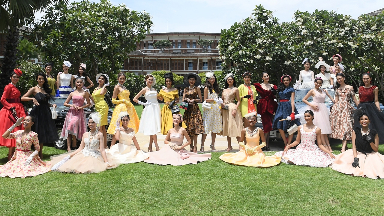 ประมวลภาพ มิสยูนิเวิร์สไทยแลนด์ 2020 เก็บตัววันแรก ธีมปริศนา