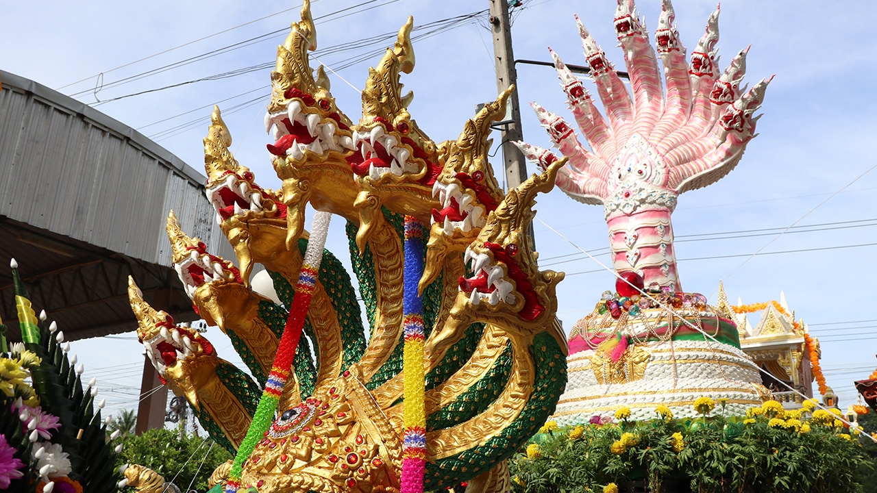 บวงสรวงใหญ่ แก้บน "พ่อปู่โกสุนโทนาคราช" ให้โชค 4 งวดติด รวมกว่า 10 ล้าน