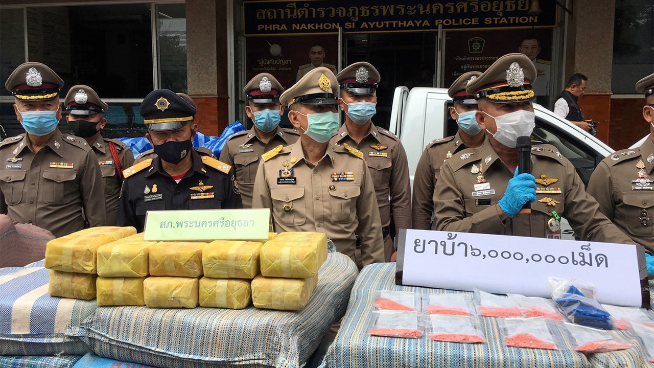 ยาบ้าลอตใหญ่ 12.7 ล้านเม็ด ขนจากเหนือ ยาเค อีก 100 กิโลกรัม