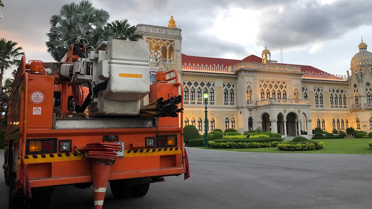 ทำเนียบฯ ติดสปอตไลต์-เครื่องปั่นไฟสำรอง เตรียมพร้อมรับชุมนุม 19 ก.ย.