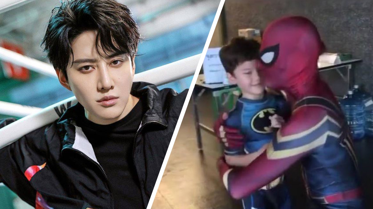 เผยโมเมนต์ ไมค์ ใส่ชุดสไปเดอร์ไปหาลูก วันที่รู้สึกทุกอย่างแปลกไป (คลิป)