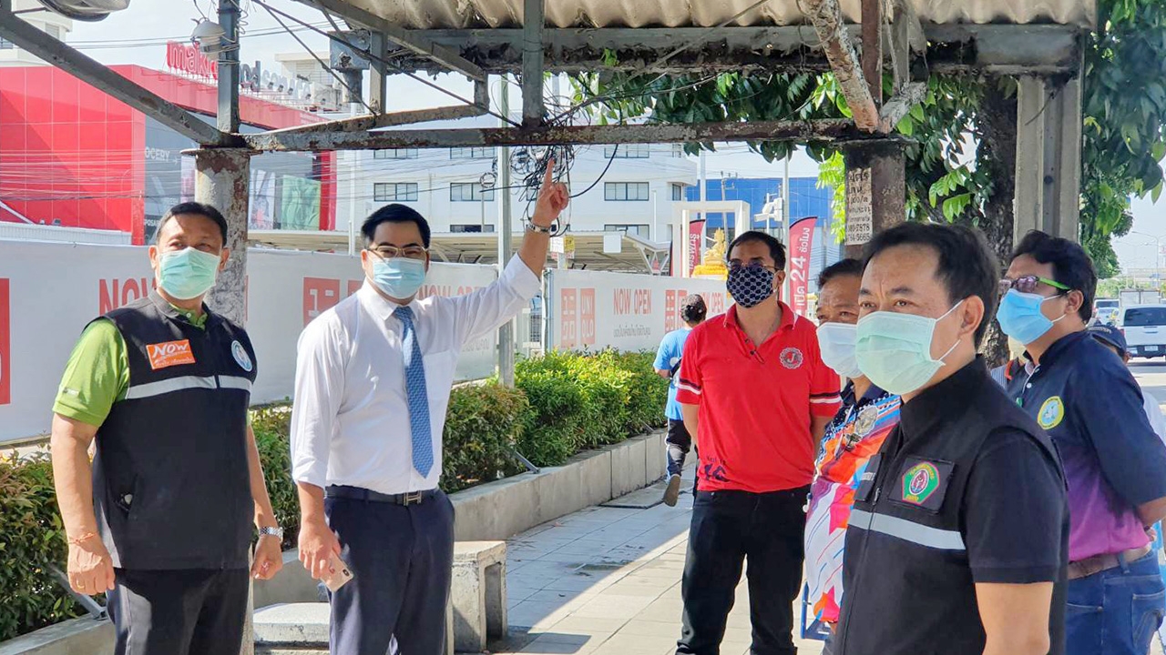 "พลภูมิ" หวั่น ซ้ำรอยประสาน กทม.ซ่อมหลังคาป้ายรถเมล์ ตลาดปัฐวิกรณ์ 