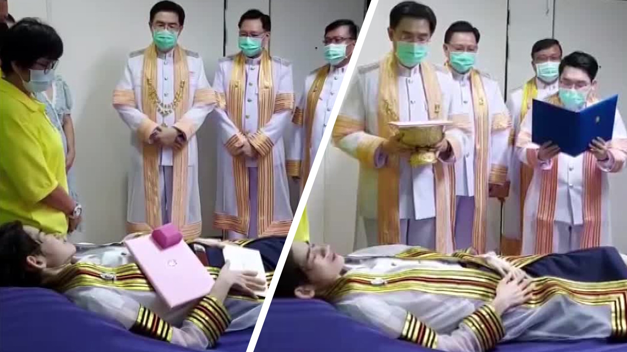 แม่เผยที่มา กรมสมเด็จพระเทพฯ พระราชทานปริญญาลูกป่วยมะเร็งระยะสุดท้าย  