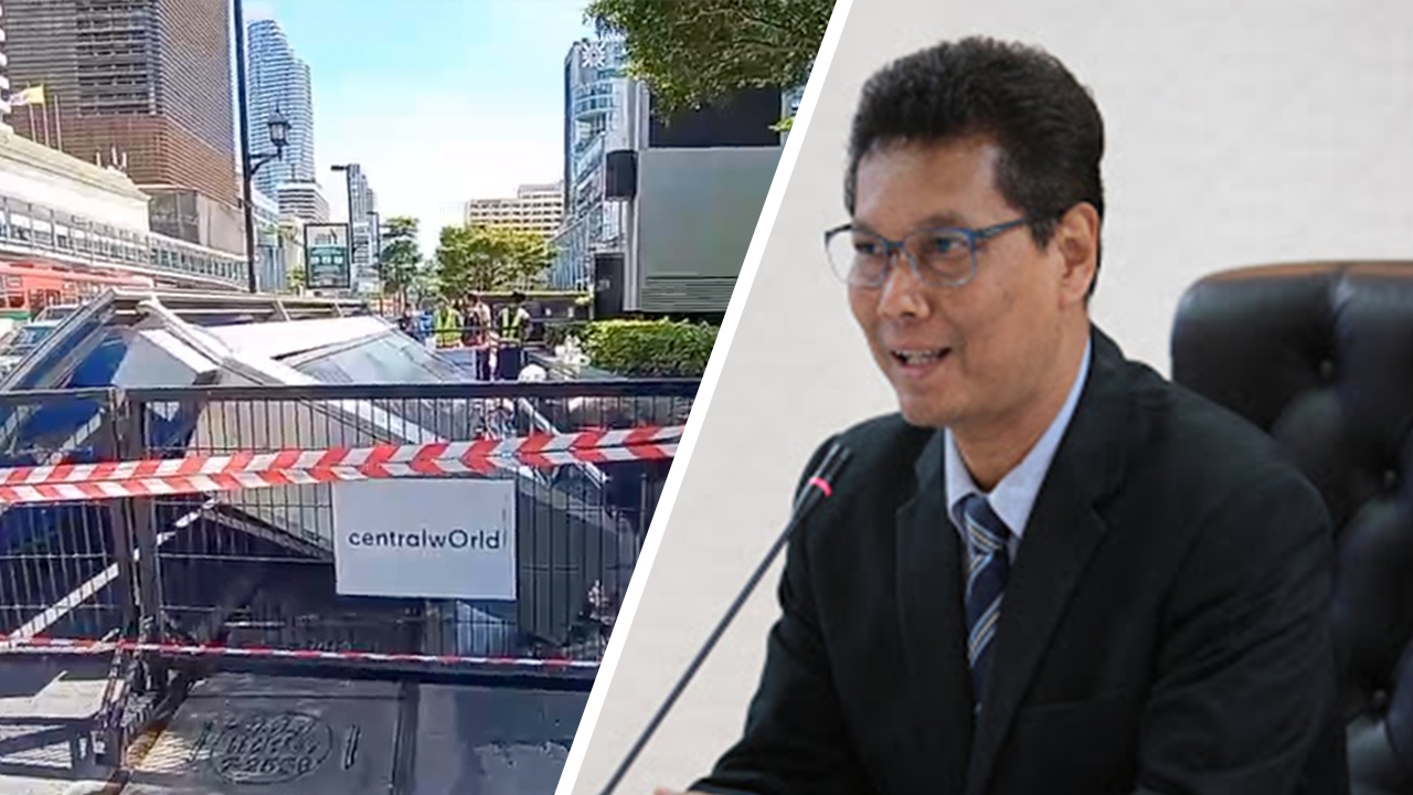 ป้ายรถเมล์หน้าห้างดังพังถล่ม เหตุเสาเป็นสนิม สร้างมาไม่ต่ำกว่า 10 ปี