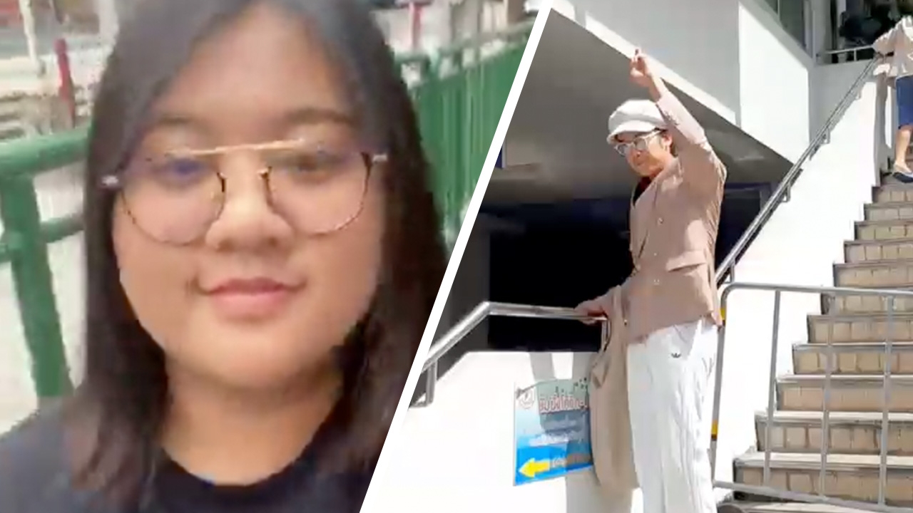 บุกล็อกตัว อั๋ว จุฑาทิพย์ ที่ขึ้นเวทีเยาวชนปลดแอก แอมมี่โผล่ให้กำลังใจ