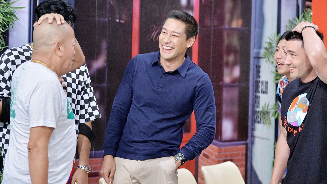 พักมาดเสือ “ป้อง” ฮาไม่ยั้ง ติดใจอยากโดน “นุ้ย” ตบหัว!