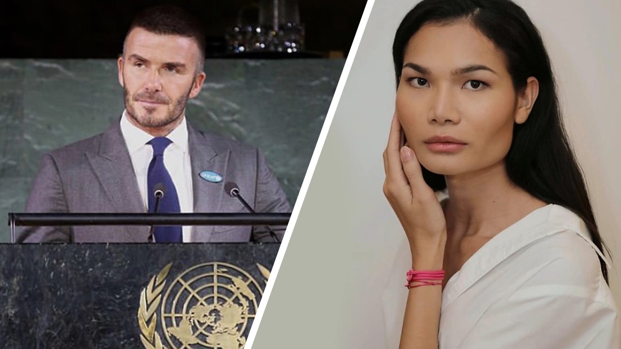 ฮอต! มีมี่เทา นางแบบข้ามเพศคนแรกของไทย เป็นทูต UN พร้อม เดวิด แบคแคม 