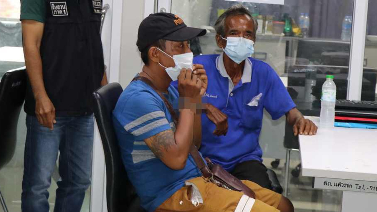 มอบตัวแล้ว ไอ้ตั้ม ฆ่าน้องจอย ฝังสวนมะม่วง อ้างเมียรักปันใจ 