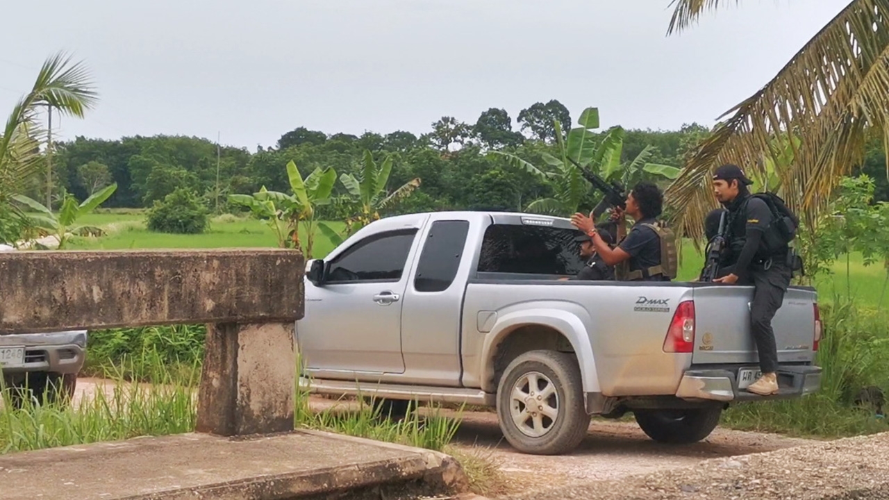 ทหารพรานปัตตานี ปะทะคนร้ายกลางป่าเจ็บ 3 คาดเป็นกลุ่มวางบึมชุด รปภ.ครู