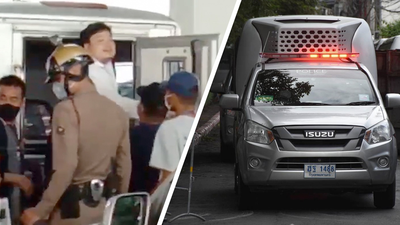 คุม "เพนกวิน" ฝากขัง โดน 10 ข้อหา ไม่ค้านประกัน ค้นห้องหาหลักฐานเพิ่ม