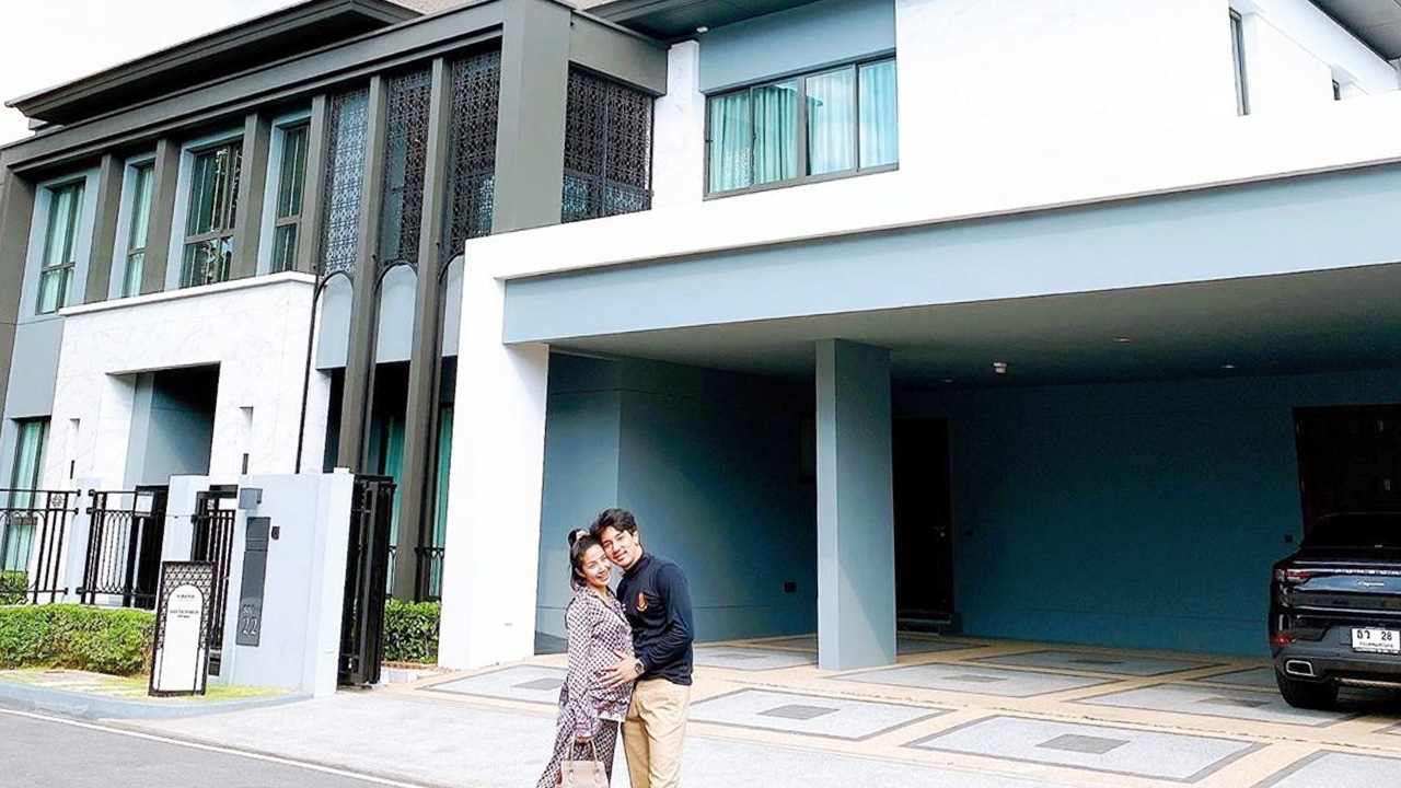 เพิ่งเคยอยู่ด้วยกันครั้งแรก เปิดบ้านสุดหรู 50 ล้านของ ดีเจแมน-ใบเตย 