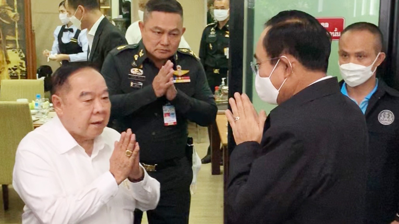 ชื่นมื่น “บิ๊กตู่-บิ๊กป๊อก” อวยพรวันเกิด “บิ๊กป้อม” ขอสุขภาพแข็งแรง