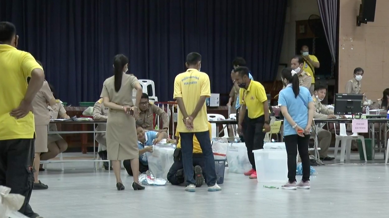 คืบหน้า นับคะแนนไม่เป็นทางการ "พลังประชารัฐ" นำโด่ง เลือกตั้งซ่อมสมุทรปราการ