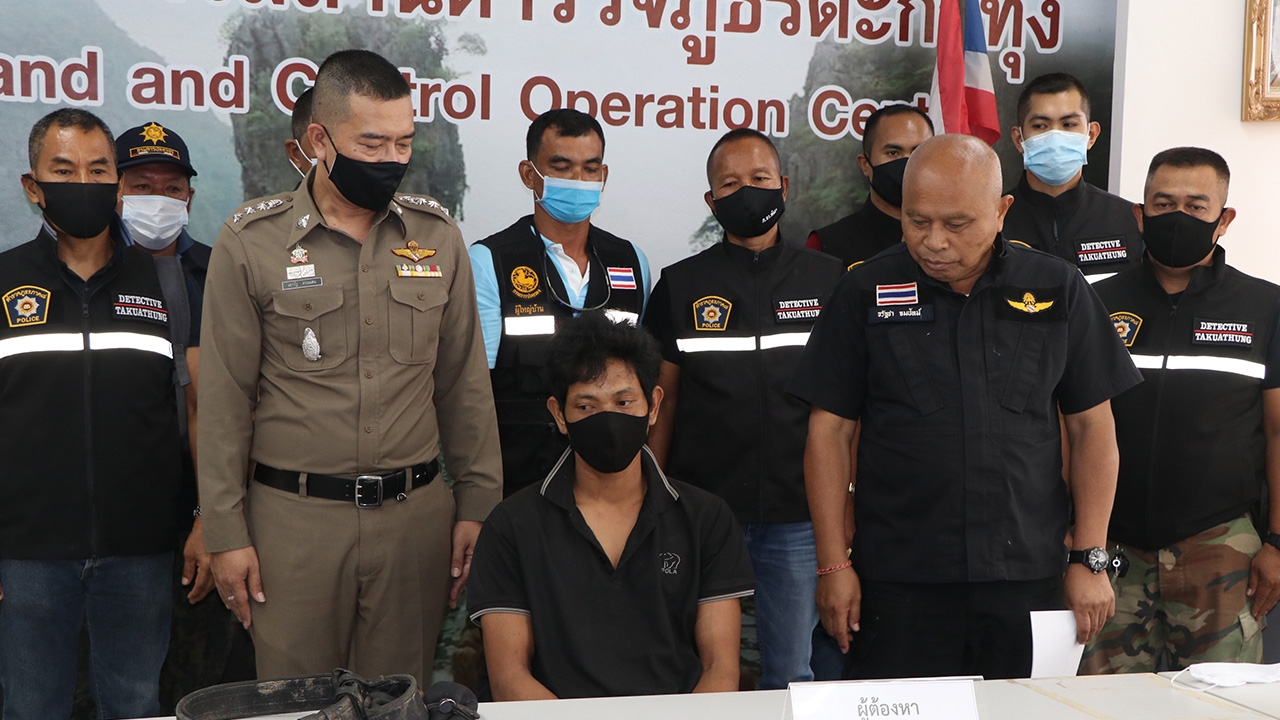 จับแล้วคนร้ายฆ่าสาวหาปูเปรี้ยว หมกร่องน้ำ สารภาพรับเงินจ้าง 2,500 บาท