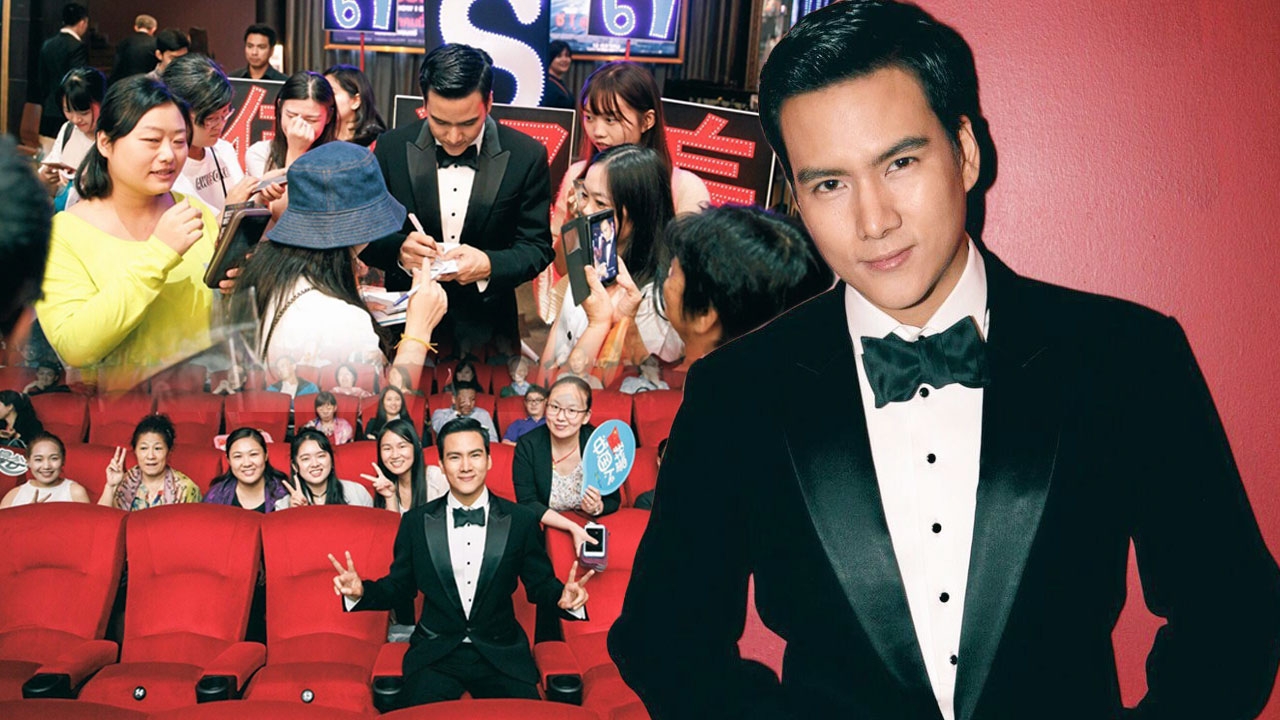 'สวิส' ปลื้มใจ แฟนจีนเทใจให้ รุมกรี๊ดในงาน "Wolf Warrior 2"