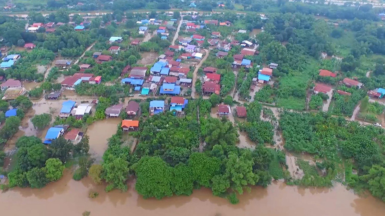 กรมชลประทาน ชี้แจง เหตุน้ำท่วมชัยนาท ระบุ เป็นพื้นที่นอกคันกั้นน้ำ