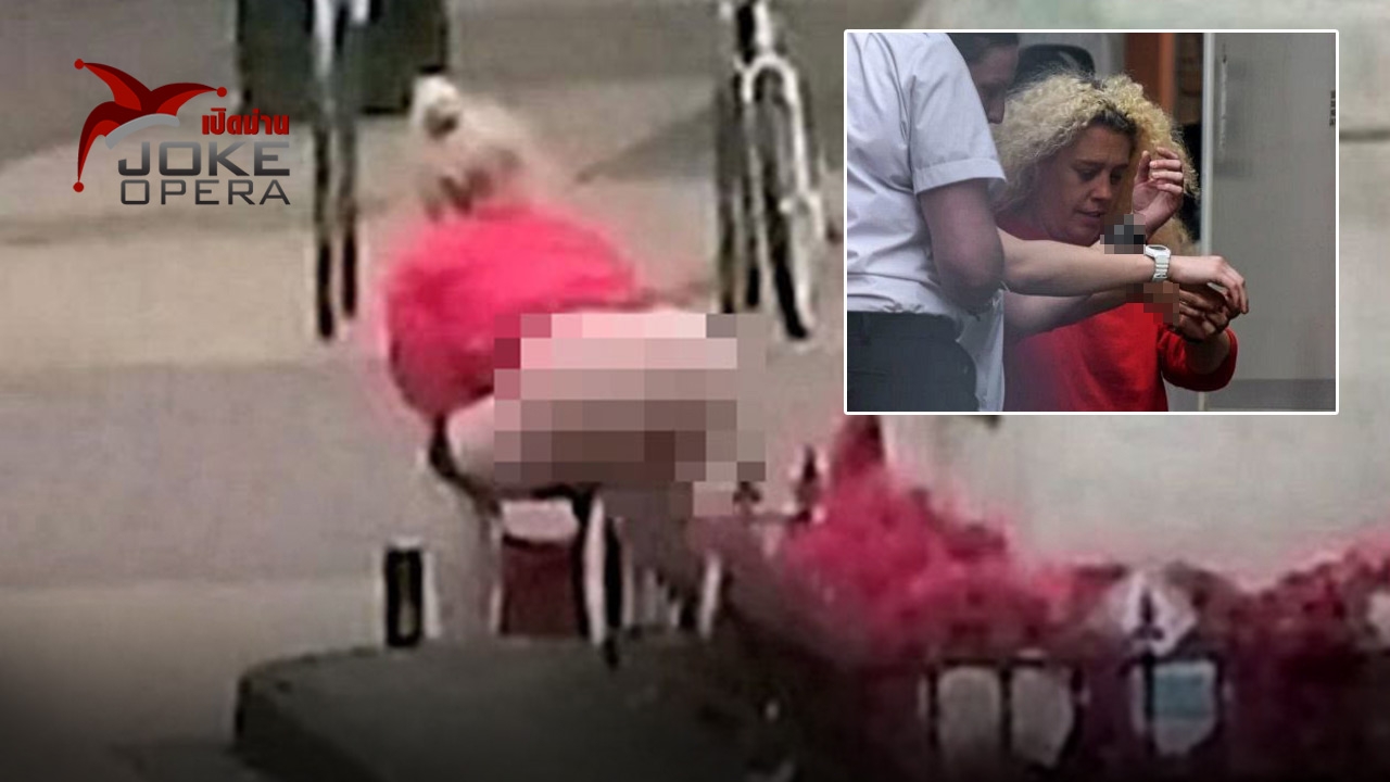 หญิงเพี้ยนฉี่รดอนุสาวรีย์