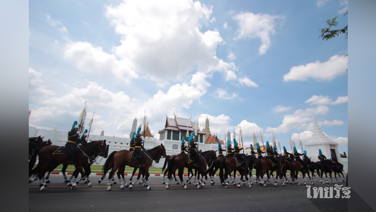 ‘พระองค์หญิง’ ทรงม้านำซ้อมริ้วขบวนที่ 6 เชิญพระผอบพระบรมราชสรีรางคาร