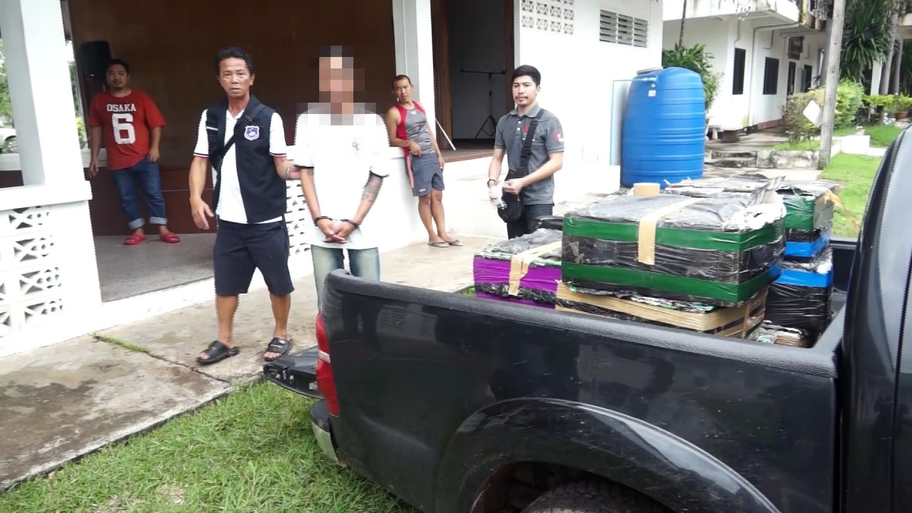ผู้รับเหมาตกอับ รับจ้างขนกัญชา 300กก. หาเงินง้อเมีย หนีไปทำงานเมืองนอก