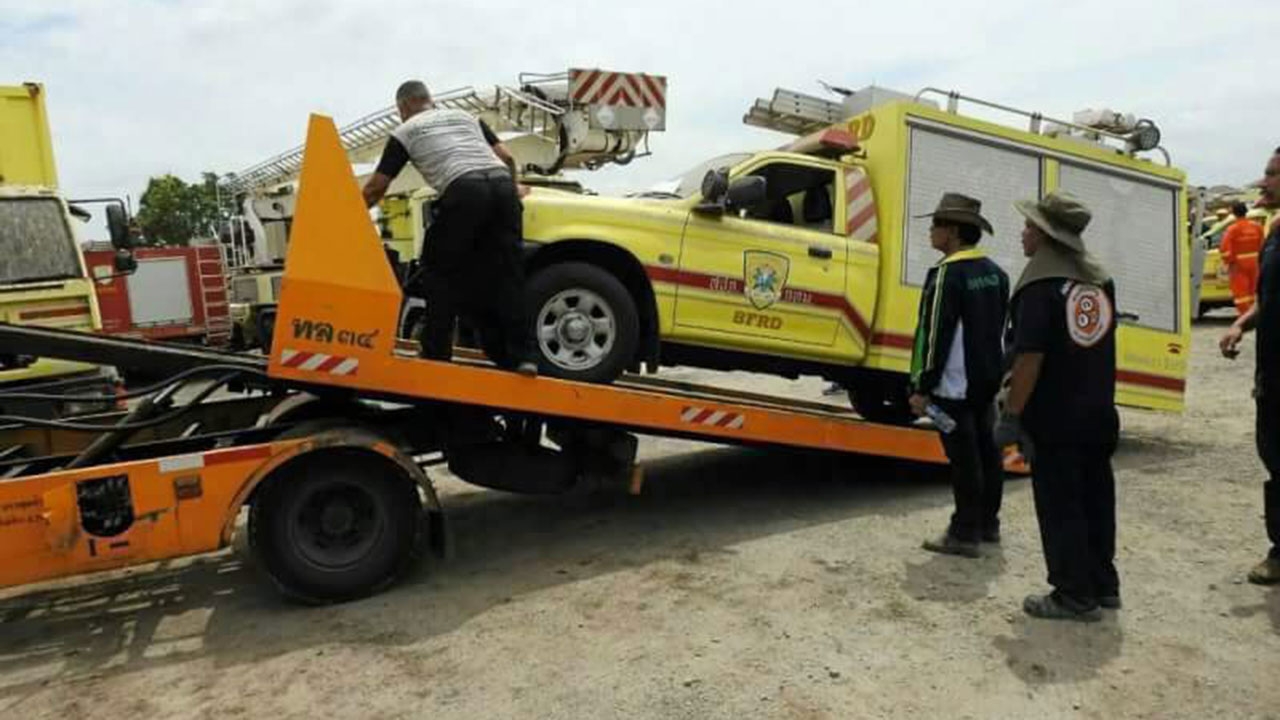 เริ่มลงมือซ่อมรถดับเพลิง  ลอตแรก 176 คัน-เวลา 1 ปี