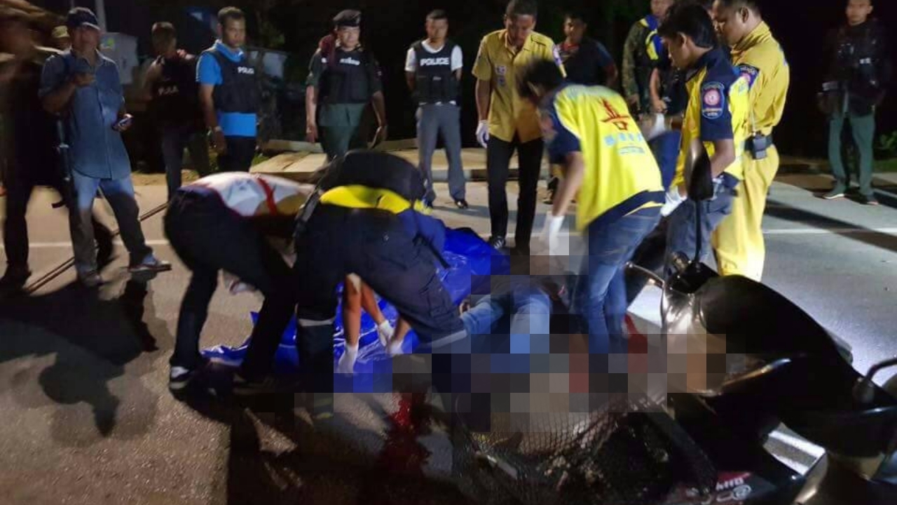 โจรใต้ยิงถล่มป้อมตรวจตากใบ ชาวบ้านดับ1ราย ตร.ขับรถเข้าช่วยถูกวางระเบิดซ้ำ 