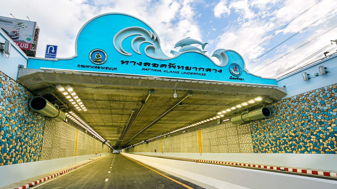 อุโมงค์พัทยาเวิร์ก-ทช.เร่งลงมือสะพานคนข้ามต่อ